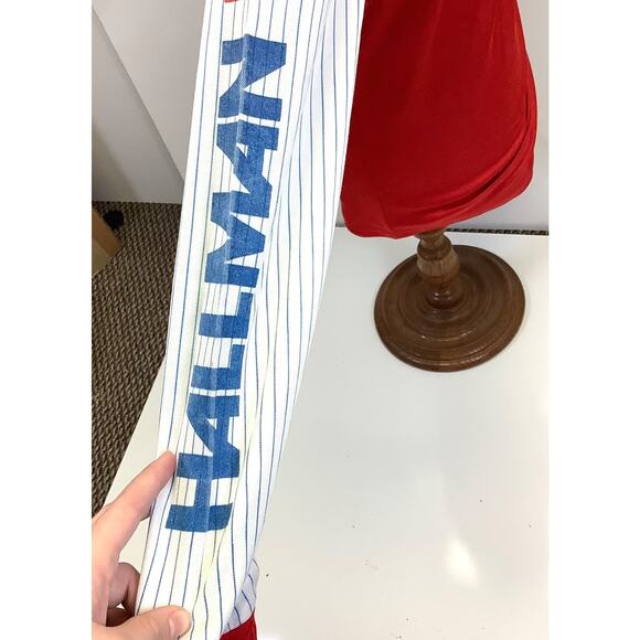 Vtg 70/80s Hallman Racing USA Honda Racing Jersey Shirt Motocross Long Sleeve Lg - Picture 3 of 8